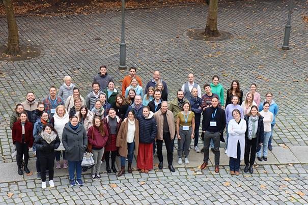 Teilnehmerinnen und Teilnehmer des Stipendiatenseminars 2023 in Augsburg