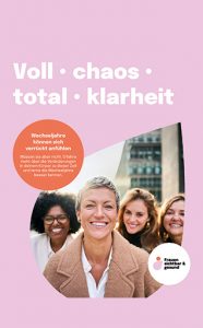 Broschüre zur Kampagne Wechseljahre